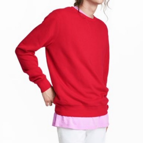 Red Sweatshirt - S - Picture 1 of 5